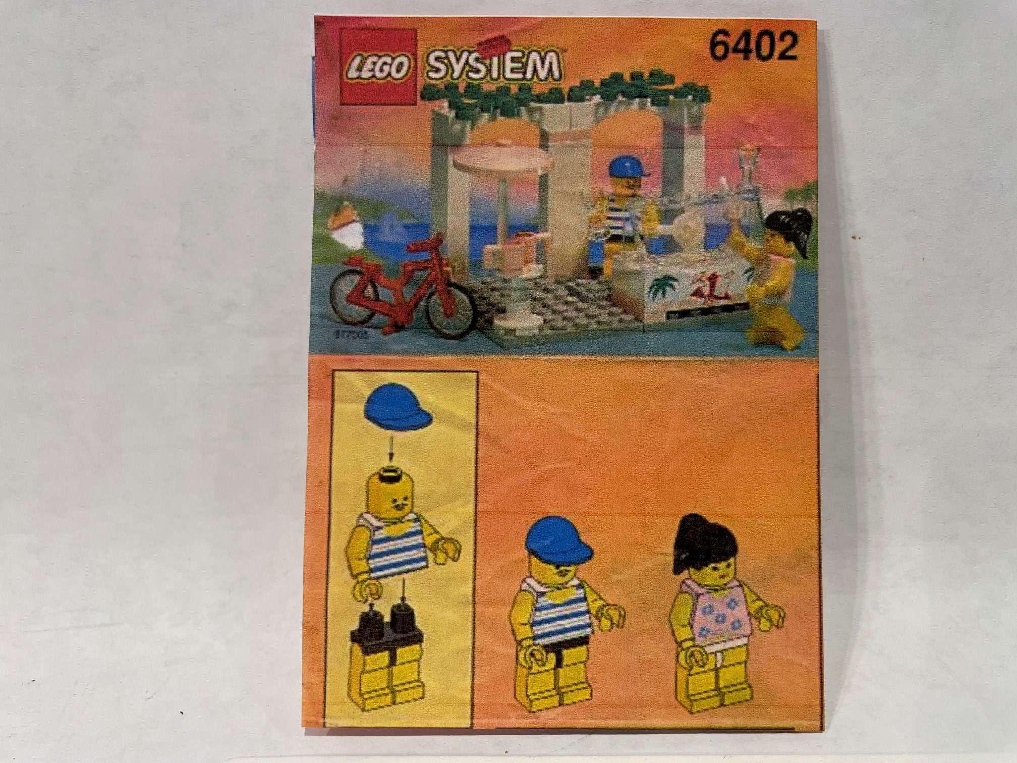 LEGO Cafe 6402 Surfer s on Custom Plate Etsy