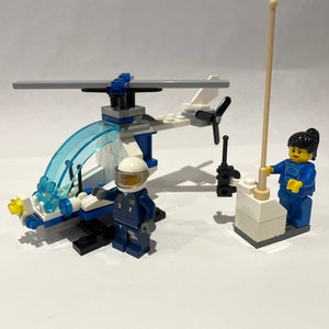 LEGO Pair of Police Helicopter Sets 7741 & 30226 image 7