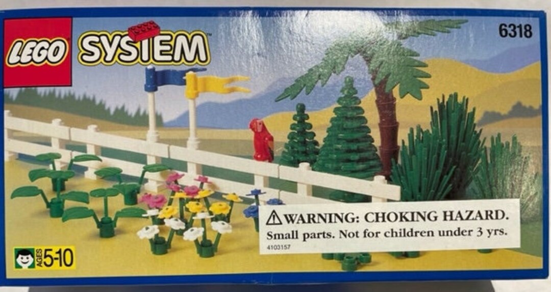 LEGO 6318 Trees Flowers and Fences Etsy