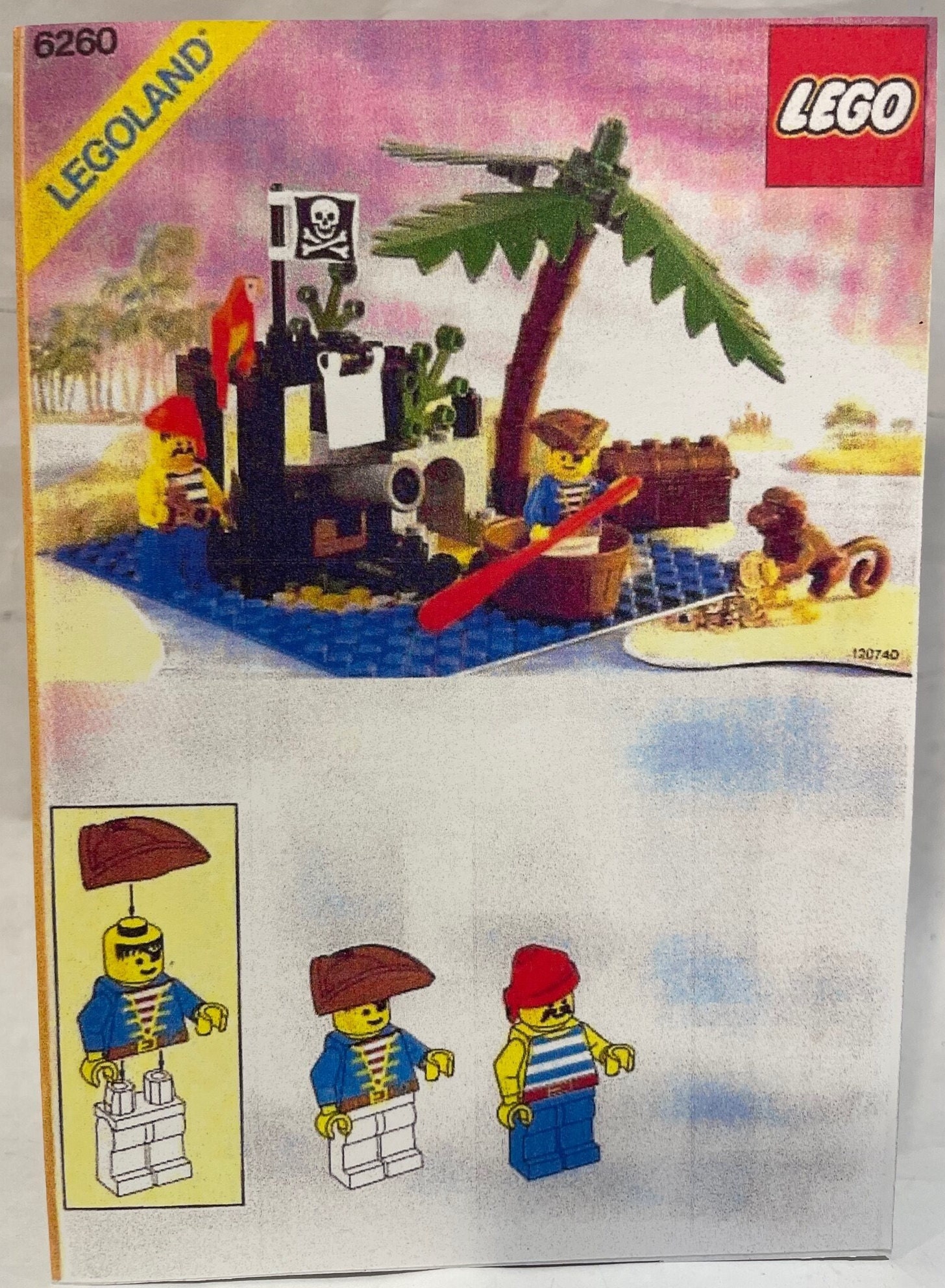 LEGO 6260 Shipwreck Island Pirate Captain Three Choices Etsy