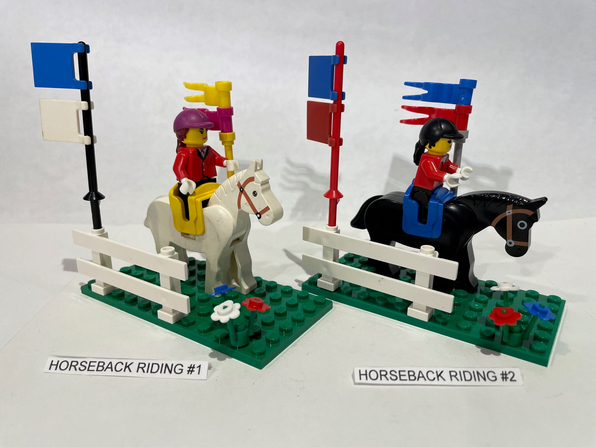 Lego horse riding hotsell