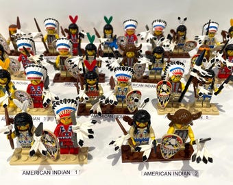 LEGO American Indian Mini-figures (Updated 6/7/26)