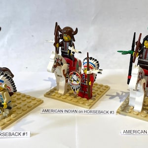 LEGO American Indian on Horseback
