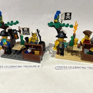 LEGO Pirates Treasure Celebration Custom Kit