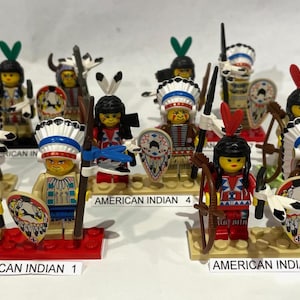 LEGO American Indian Mini-figures Updated (rev. 04/24/25)