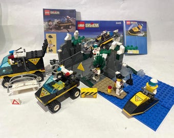Lego Res Q Boat LEGO RES-Q Vehicles 6431, 6415 6445 Set On Custom