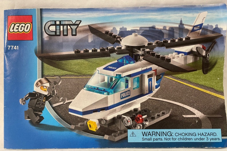 LEGO Pair of Police Helicopter Sets 7741 & 30226 image 6