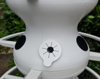 Lettuce Grow Algae Cover: 3D Printed Hydroponics Plant Cup Lid