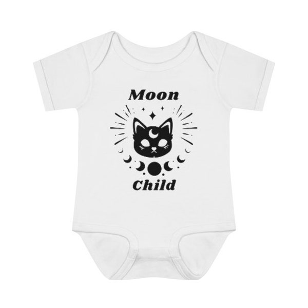 Moon Child SVG, PNG download, lunar svg, Moon Child Goth Baby Bodysuit, goth baby clothes, goth baby fashion, pastel goth baby