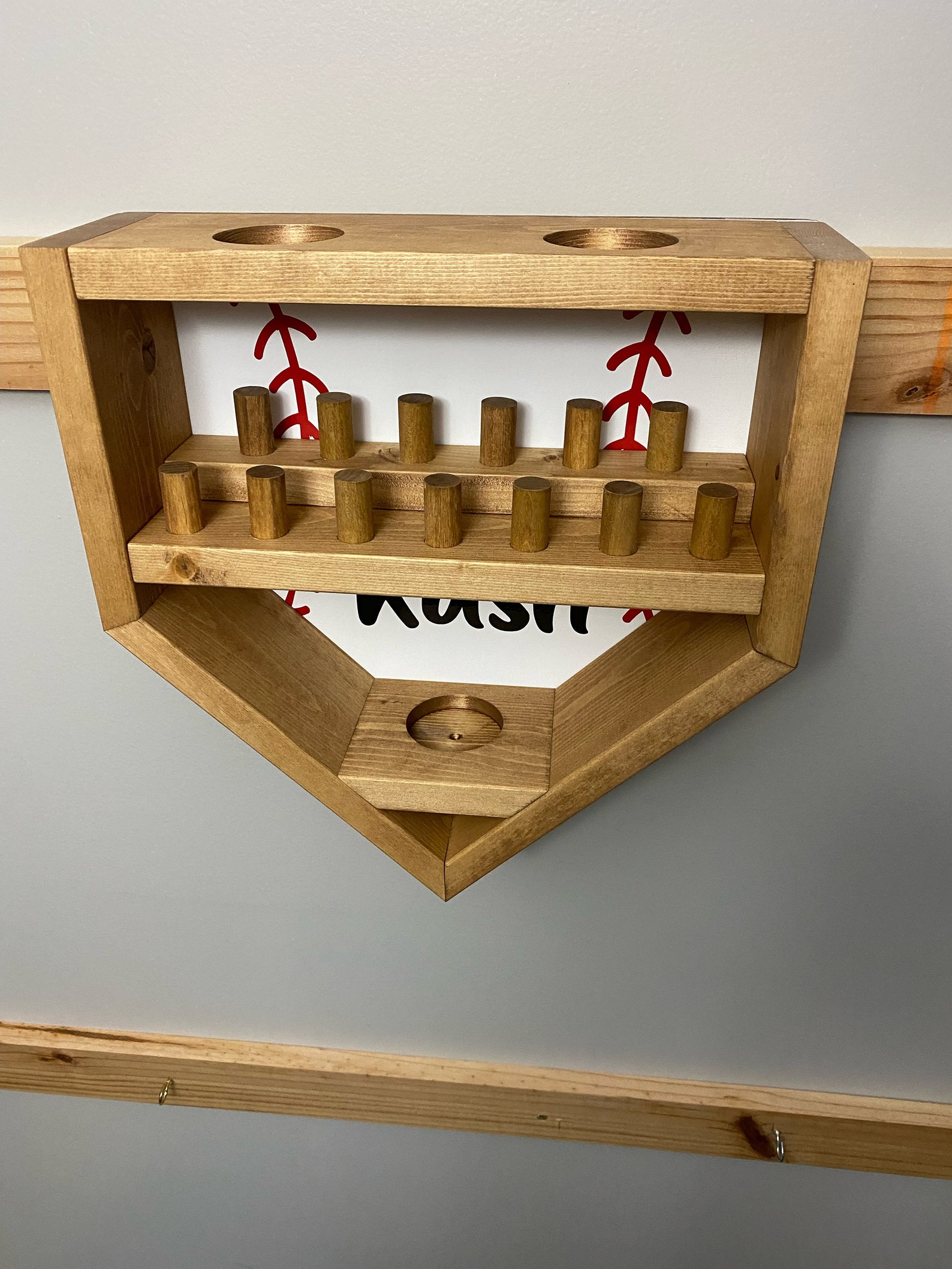 Baseball Ring and Ball Display, Baseball Ring Display, Baseball Ring