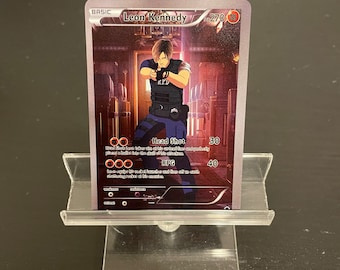Resident Evil Leon Kennedy GX Custom Made Trading Card