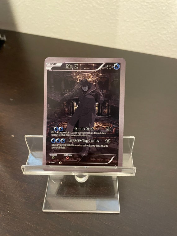 Resident Evil Mr. X GX Custom Made Trading Card - Etsy