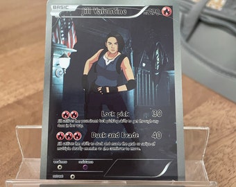 Jill Valentine Resident Evil Card Nemesis