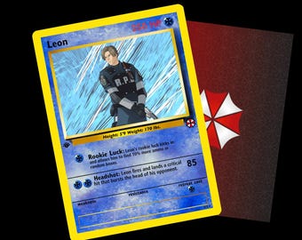 Resident Evil Leon Kennedy Holoraphic Trading Card