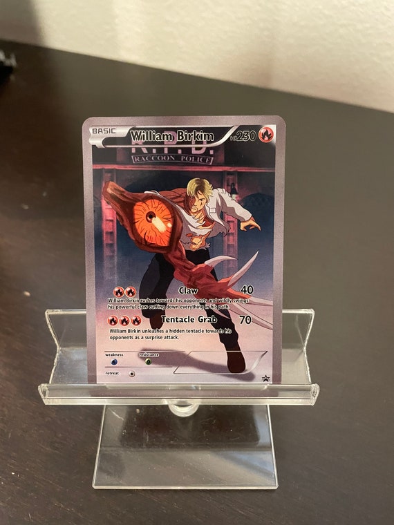 Resident Evil William Birkin GX Custom Made Trading Card - Etsy