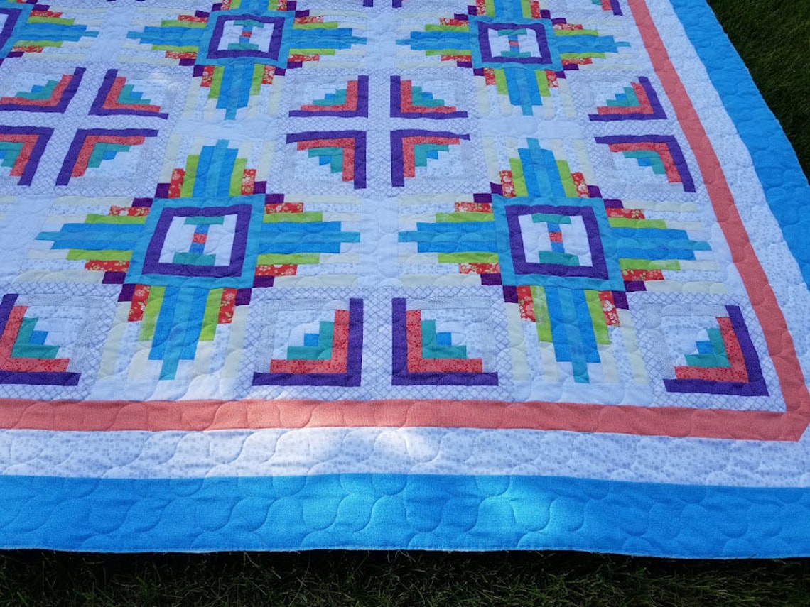Peaks and Valleys Quilt Pattern Etsy