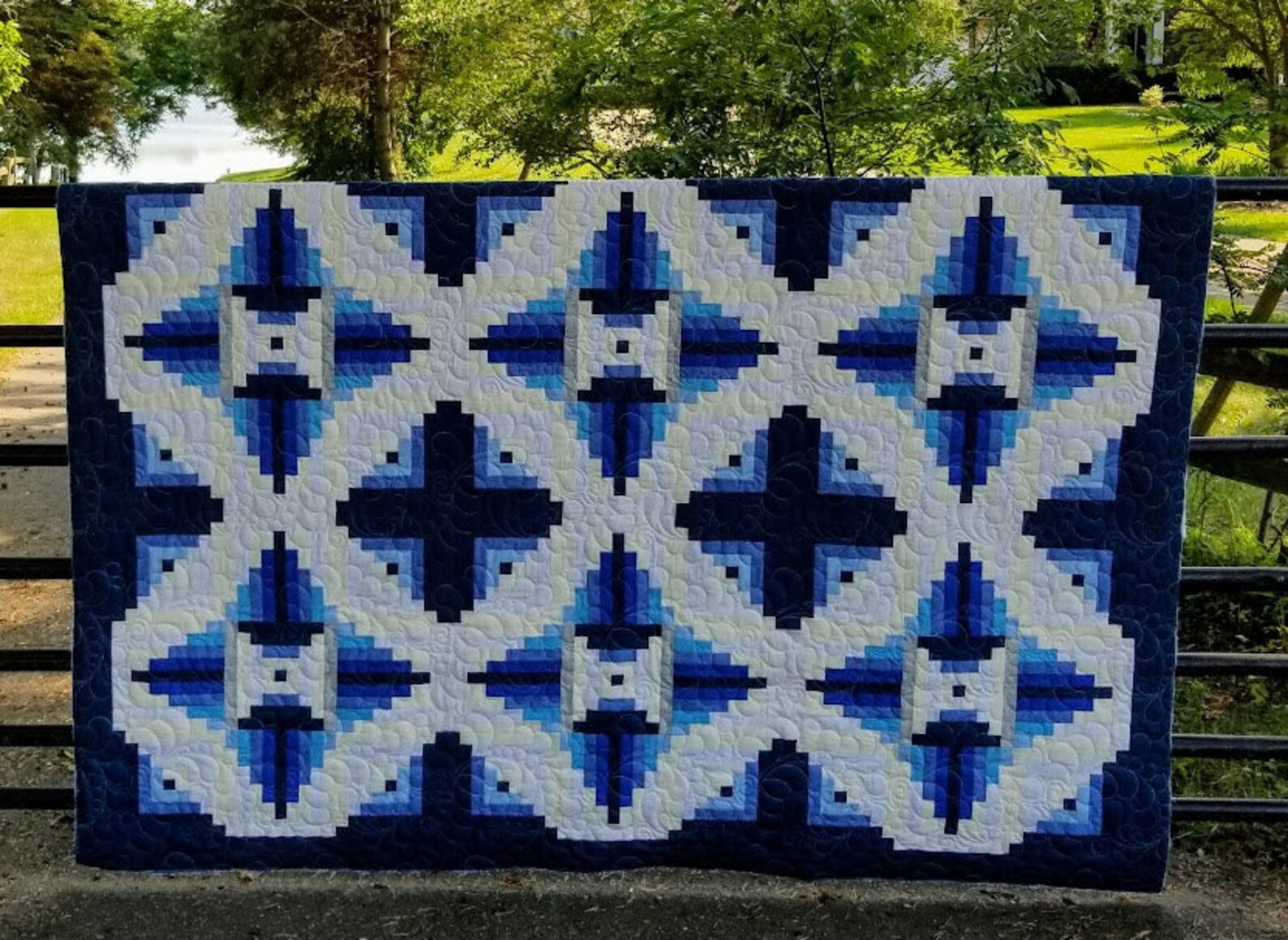 Peaks and Valleys Quilt Pattern Etsy