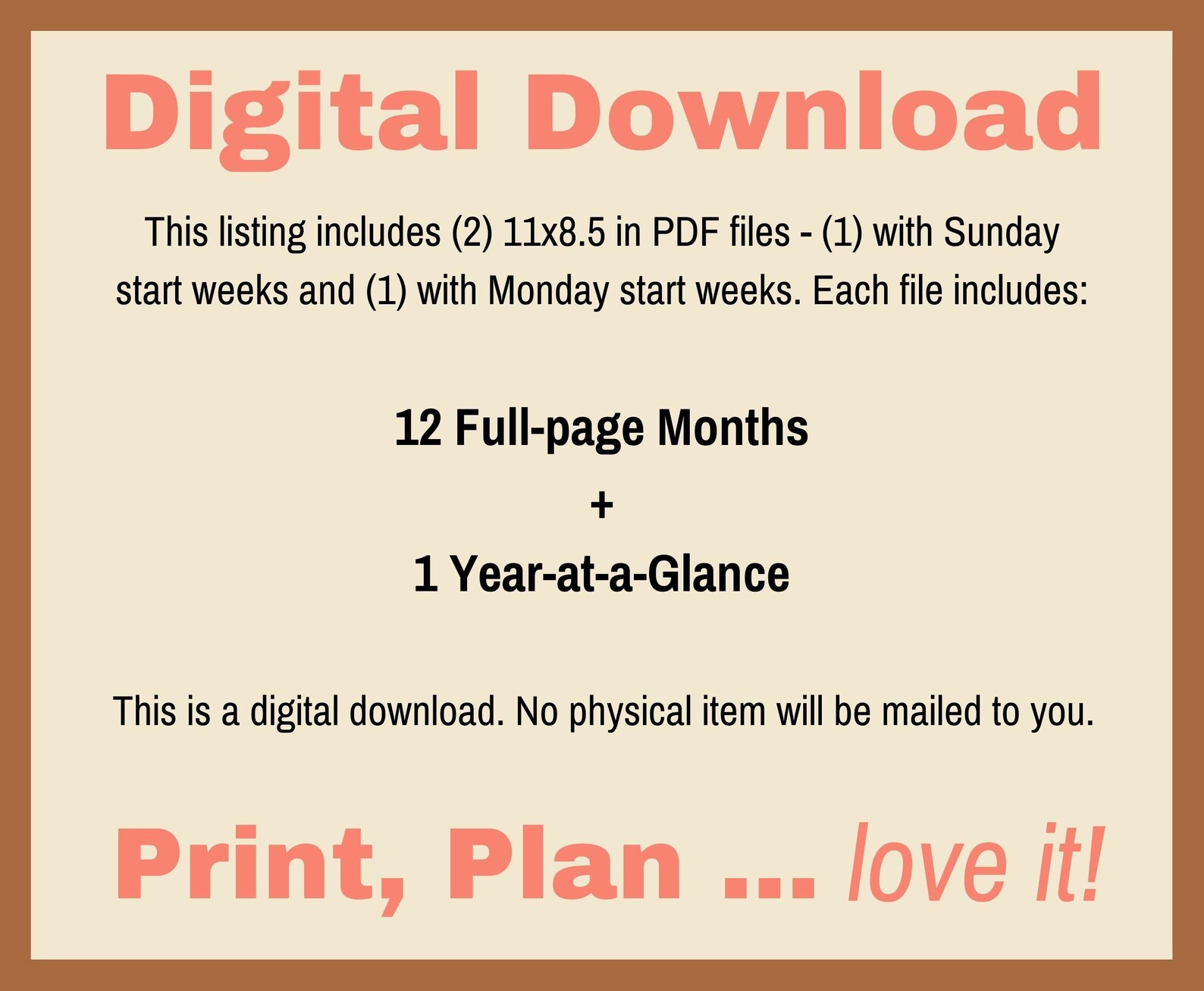 2023 Fancy Type Printable Calendar Desk Calendar PDF Etsy Finland 2023 Fancy Type Printable Calendar Desk Calendar PDF Etsy Finland