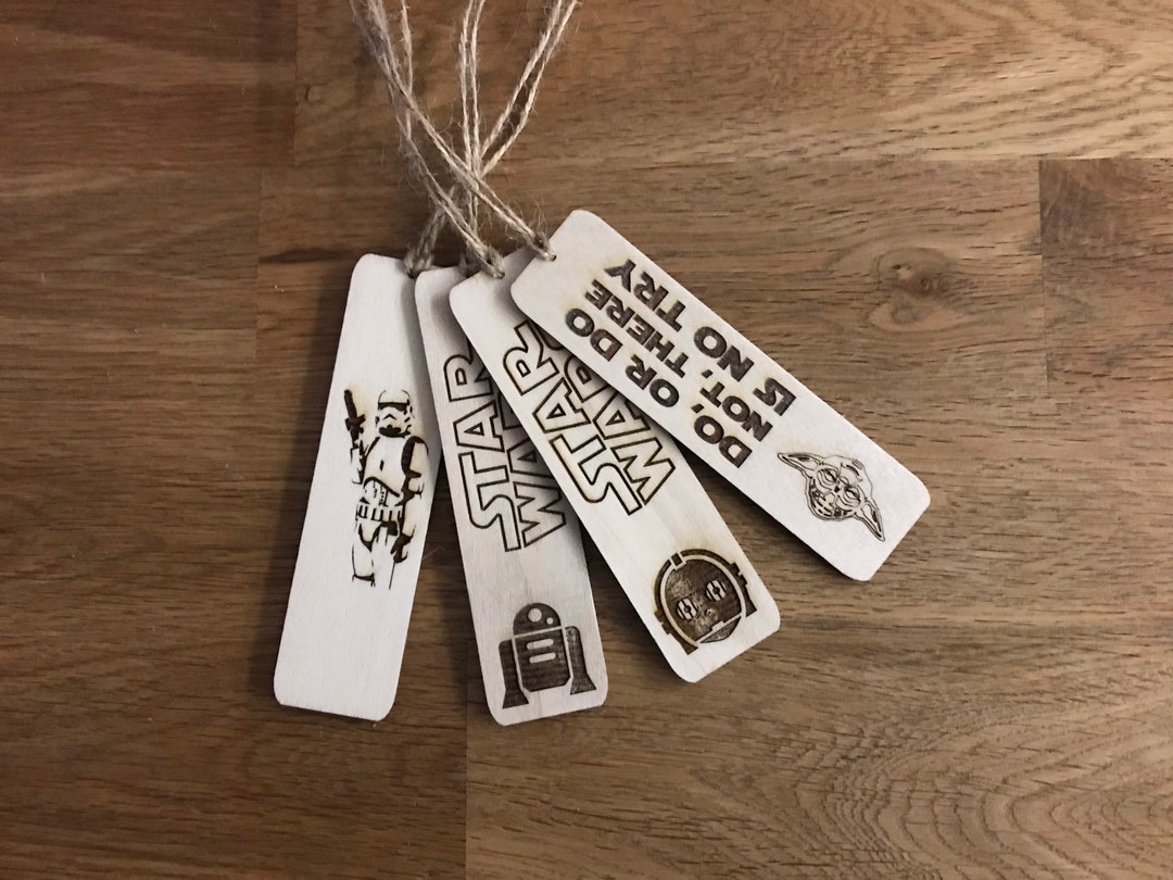 Laser Engraved Wooden Bookmarks Laser Engraved Bookmarks Etsy