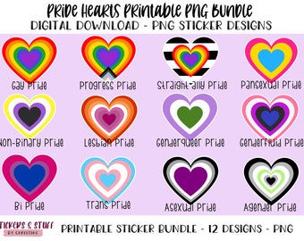 Set 50 Adesivi LGBTQ Pride Arcobaleno - Adesivi In Vinile Impermeabili Per Laptop, Borraccia, Auto E Scrapbooking, 2-6 Cm - 3