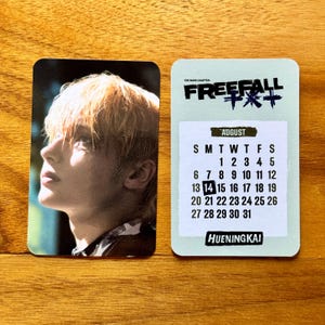 Hueningkai Freefall Music Corea POB