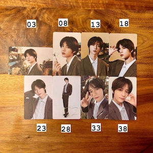 TXT Beomgyu Act: Promise in Japan Photocards
