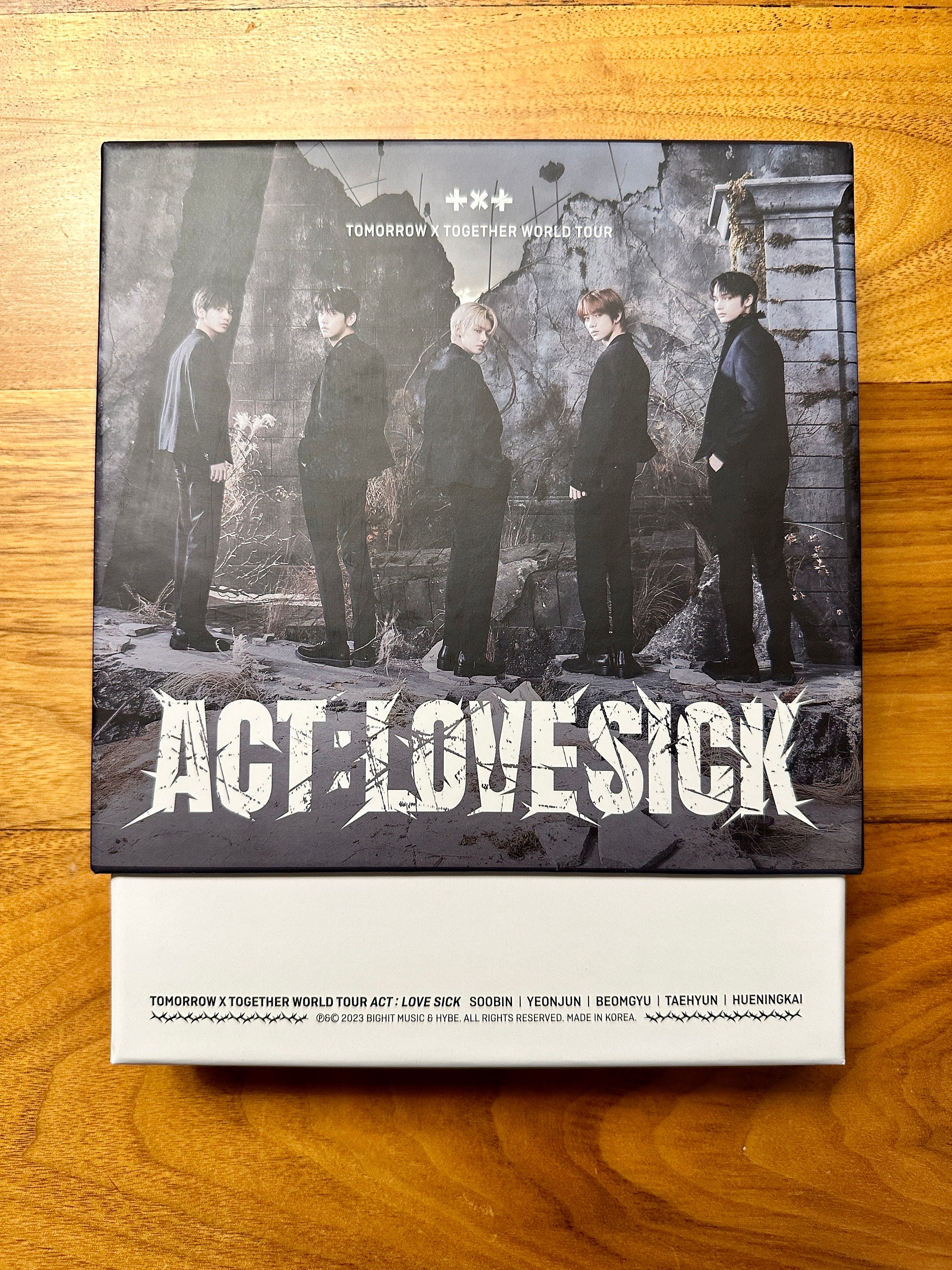 TXT Act: Lovesick in Seoul DVD and Digital Code - Etsy