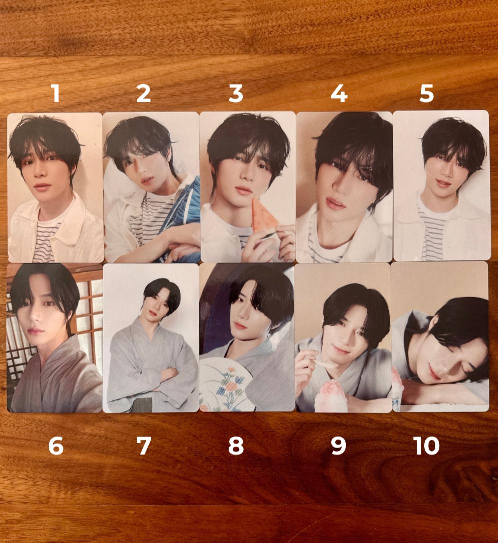 TXT Beomgyu Summer Together Japan Photocards - Etsy