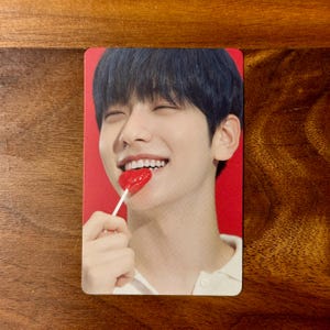 TXT Soobin Sanctuary Lover Heart Card - Etsy