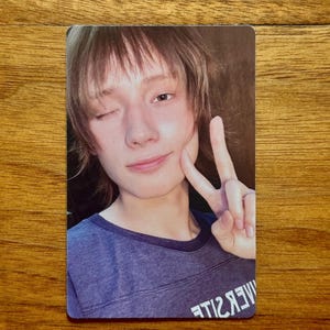 TXT Hueningkai Together Star Keyring Photocard