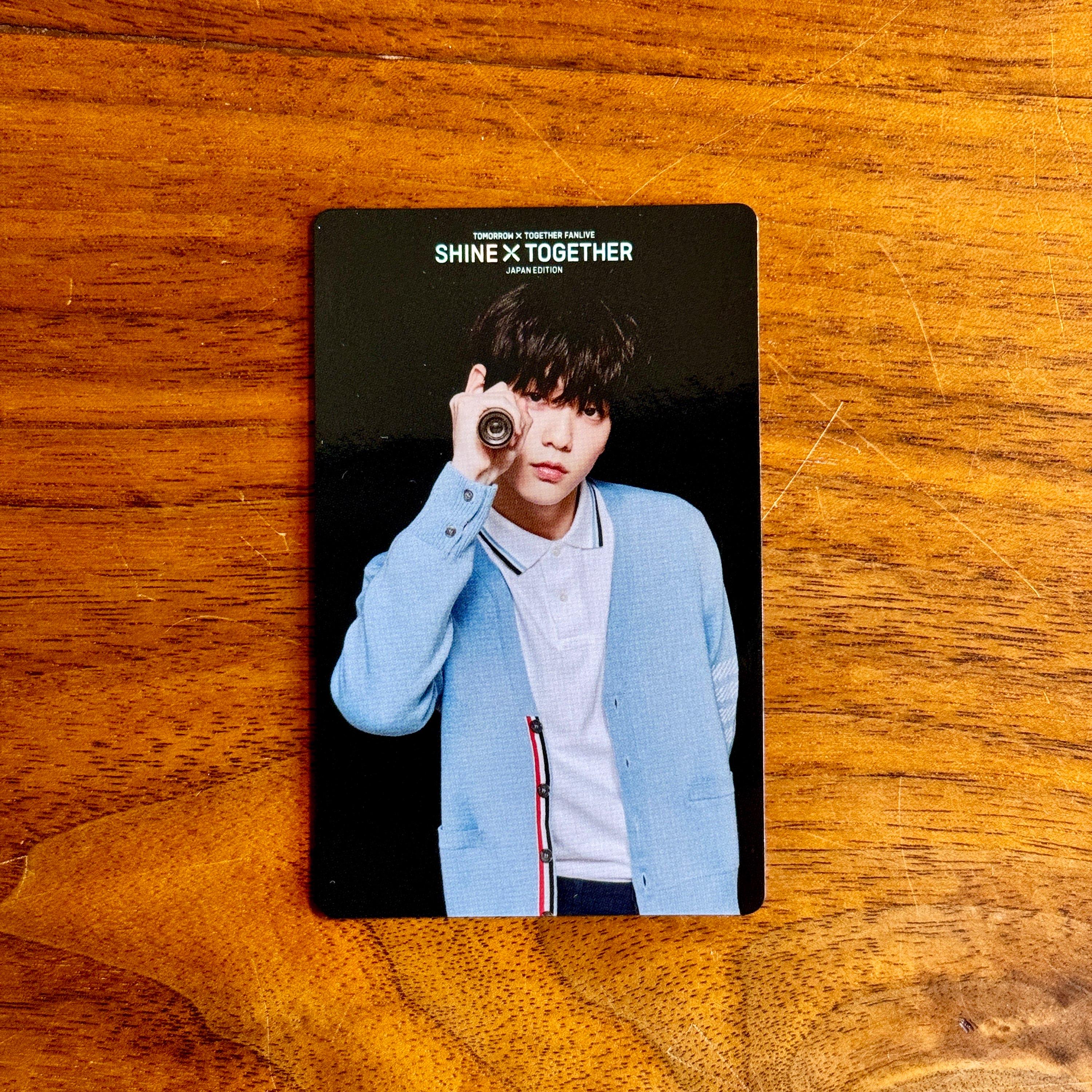 TXT Soobin 2021 Shine X Together Fanlive WOWOW Photocard - Etsy