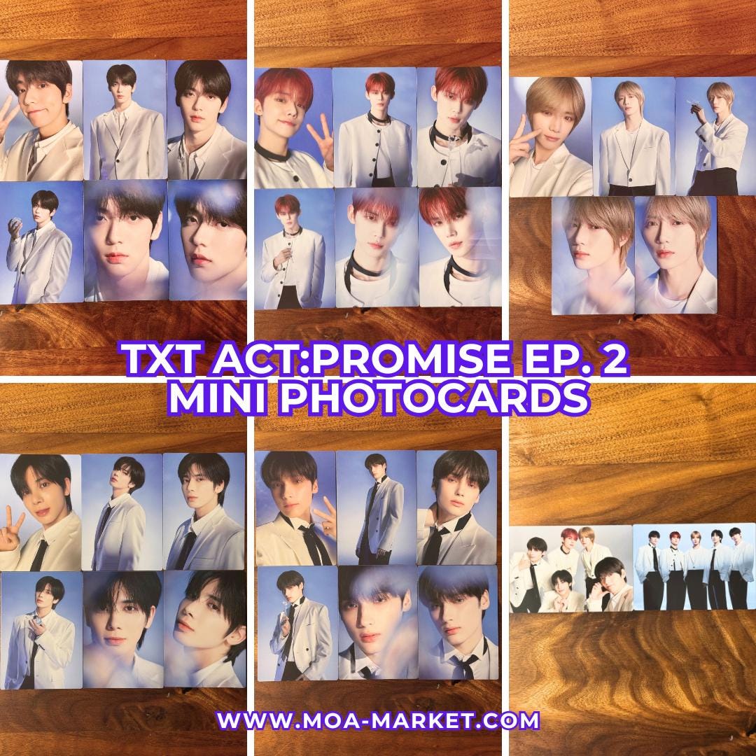 TXT ACT:PROMISE EP2 JAPAN ミニフォト ヨンジュン TXT ACT:PROMISE EP2 JAPAN ミニフォト ヨンジュン TOMORROW X