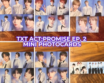TXT スビン Act: Tomorrow ミニフォトカード - Etsy 日本