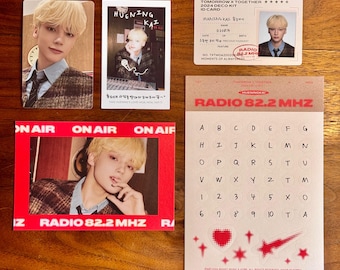Hueningkai TXT 2024 Deco Kit Member Set