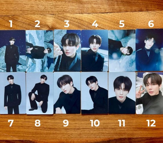 TXT Taehyun Act: Tomorrow Mini Photocards - Etsy