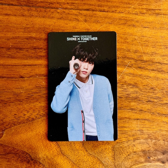 TXT Soobin 2021 Shine X Together Fanlive WOWOW Photocard - Etsy