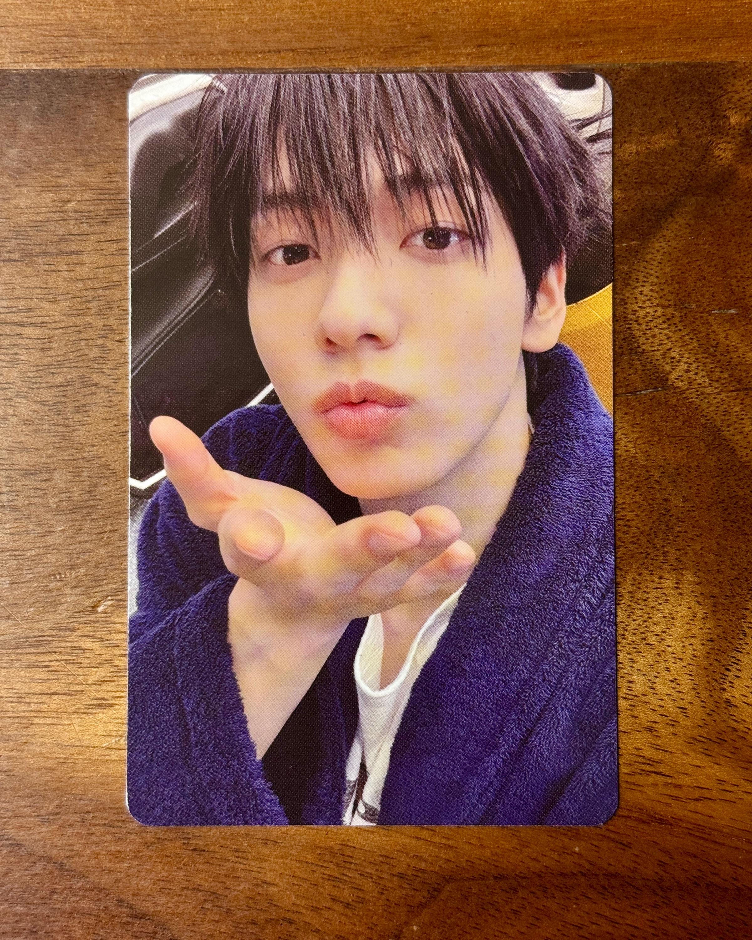 TXT Soobin 7th Year Photocard Case Ver. Hunger Photocard - Etsy