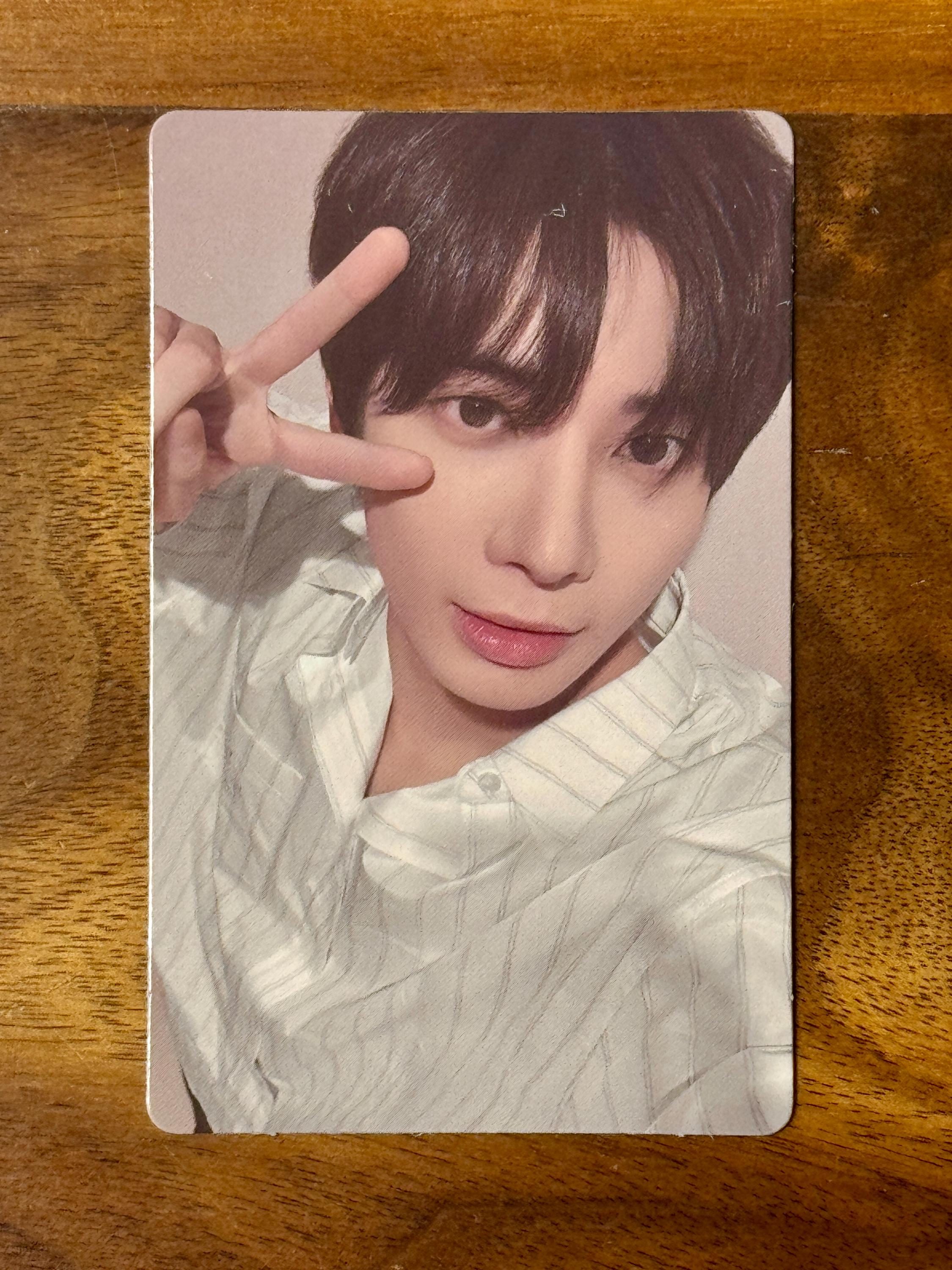 TXT テヒョン　Weverse ラキドロ TXT Taehyun Together Weverse R2 Lucky Draw - Etsy
