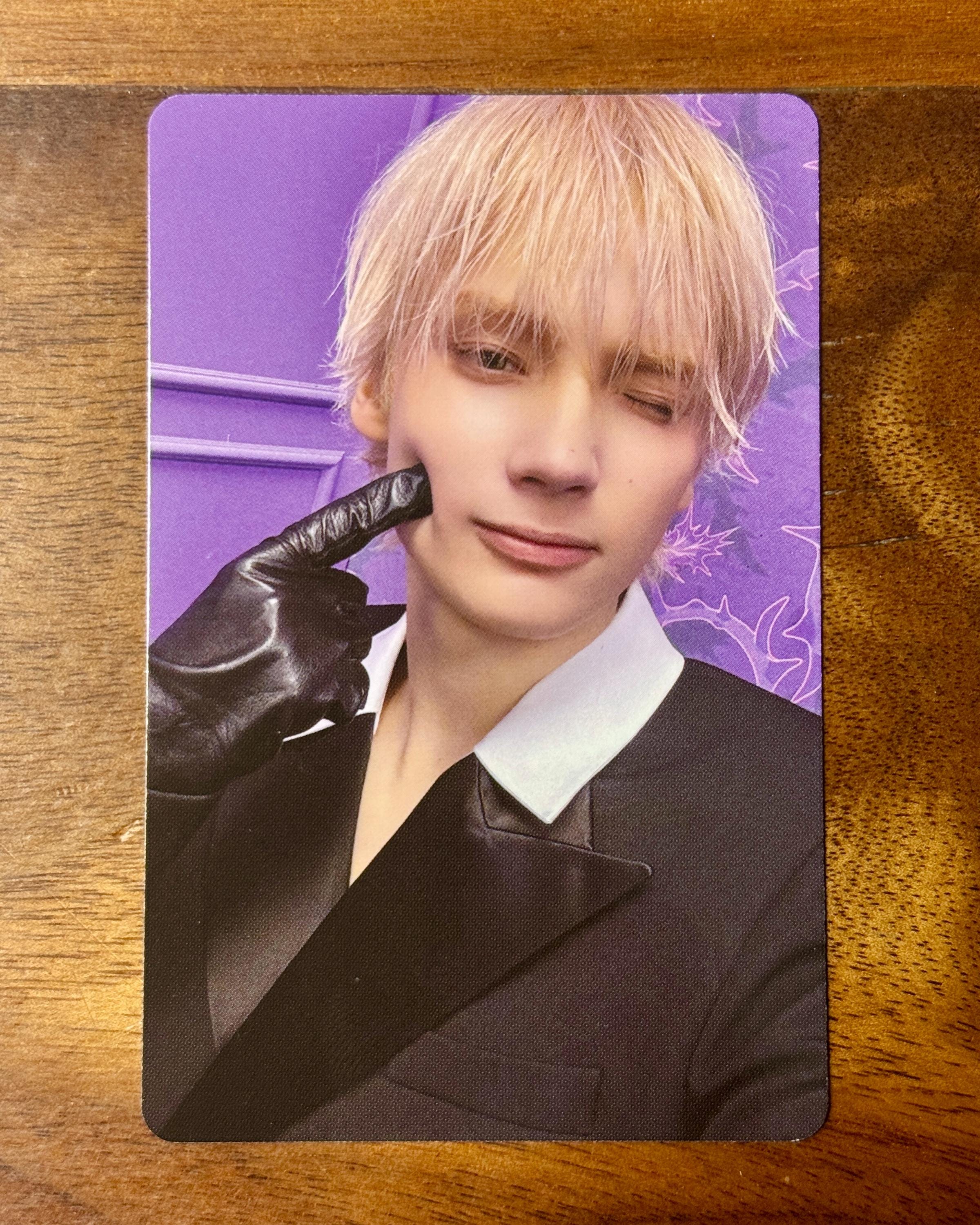 TXT Hueningkai 7th Year Photocard Case Ver. Tension Photocard - Etsy