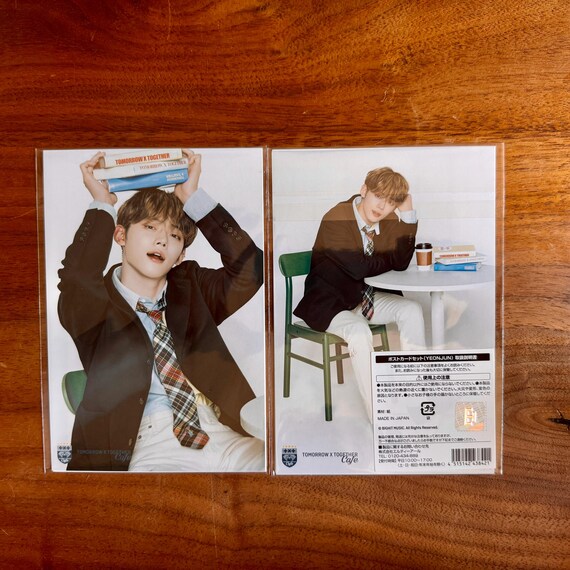 TXT ヨンジュン ポストカード まとめ TXT ヨンジュン ポストカード