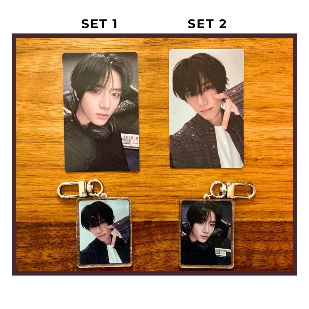 アイドル TXT [BEOMGYU] KEYRING & LETTER SET TXT BEOMGYU birthday party Key ring chain | eBay