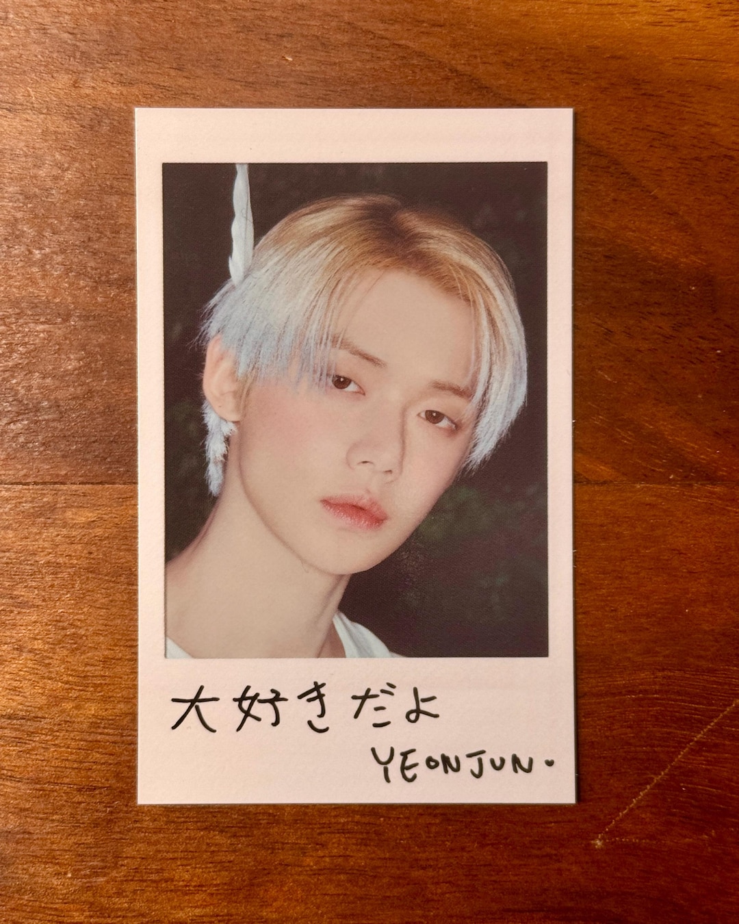 TXT Yeonjun Starkissed Solo Jacket Ver. Instant Photocard 1 - Etsy