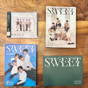 TXT Sweet 4th 日本公式シングル CD + DVD - 通常盤、限定版 A、限定版 B、Weverse Japan