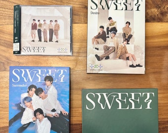 Official TXT Sweet 4th Japanese Single CDs + DVDs - Standard, Limited A, Limited B, Weverse Japan