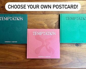 TXT The Name Chapter: Temptation Albums + Choose Your Own Postcard