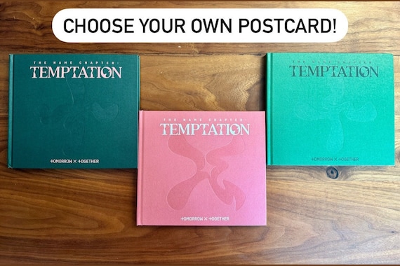 【arinko】 TXT / THE NAME CHAPTER 6枚セット Official TXT the Name Chapter: Temptation Albums + Choose