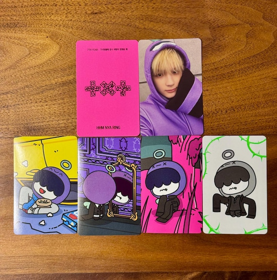 TXT Hueningkai 7th Year Ppulbatu Ver. Photocard Set - Etsy