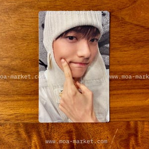 TXT Soobin Chikai Solo Jacket Photocard