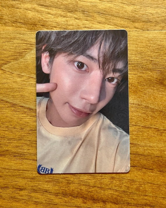 TXT Taehyun Together Etched Photocard - Etsy