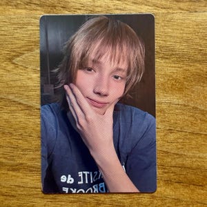 TXT Hueningkai Together Etched Photocard
